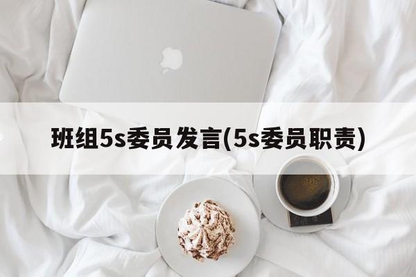 班组5s委员发言(5s委员职责)